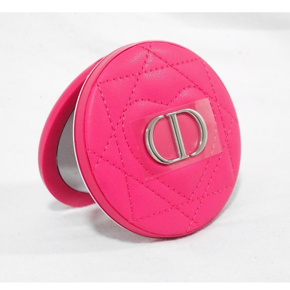 Dior Beauty Fuchsia Pink Quilted Compact Mirror - Picture 4 of 11